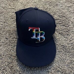 🌸 3 for $10 🌸 Tampa Bay Rays Navy Blue Pride Cap
